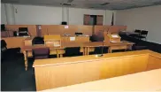  ??  ?? JUSTICE DELAYED: Proceeding­s at the Port Elizabeth Commercial Crimes Court ground to a halt