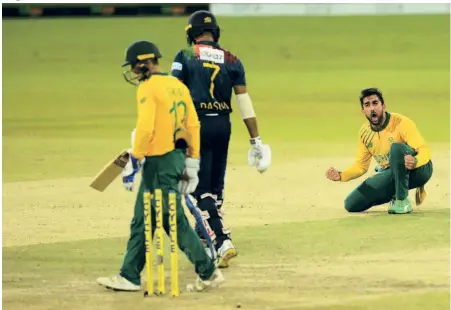  ?? GETTY IMAGES ?? Immensely talented: South Africa has the No. 1 ranked bowler in the format — the 31-year-old wrist-spinner Tabraiz Shamsi. He has been one of the leading wicket-takers for the Proteas and having featured in the IPL recently, he has a fair idea about the conditions.