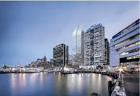  ?? SUPPLIED ?? Precinct’s bulging priority list includes downtown Auckland’s Commercial Bay tower.