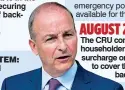  ?? ?? warning system: Taoiseach Micheál Martin’s review