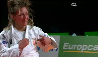  ?? ?? La judoka Marica Perišić