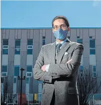  ?? JULIE JOCSAK TORSTAR FILE PHOTO ?? Dr. Mustafa Hirji, medical officer of health for the Niagara Region, says he sees “hopeful signs” concerning the pandemic.