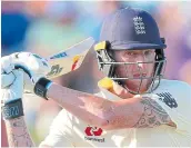  ?? Picture: DAVID GRAY / AFP ?? MAN OF THE MOMENT: Ben Stokes led his team England to a massive victory over New Zealand.