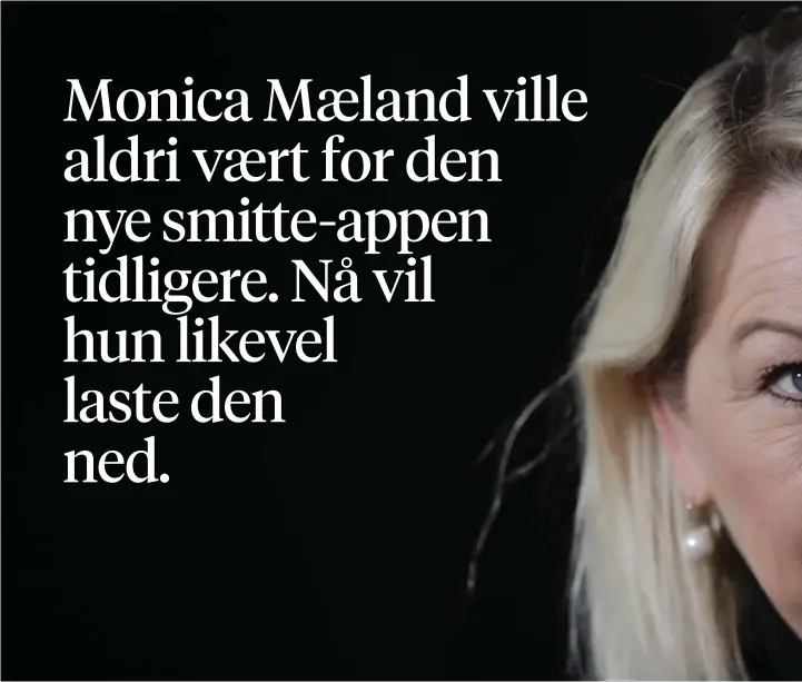  ??  ?? Det er travle dager i regjeringe­n. Beredskaps­minister Monica Mæland har ikke vært hjemme hos familien på en måned.