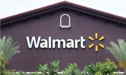  ?? Photograph: Frederic J Brown/AFP/Getty Images ?? After initially announcing it would investigat­e the situation, Walmart later announced it will stop selling the items.