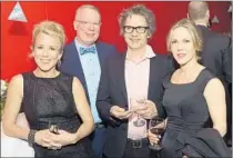  ?? Photograph­s by Stefanie Keenan
Getty Images for REDCAT Gala ?? ACTRESS Lauren Weedman, left, Randy Lakeman and musicians Dean Wareham and Britta Phillips at REDCAT gala.