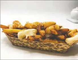  ?? PHOTO PROVIDED ?? Several of the vendors will be offering Poutine for your dining pleasure..