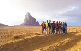  ??  ?? A scene from the documentar­y “The Mayors of Shiprock.”