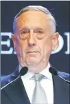  ??  ?? JIM MATTIS