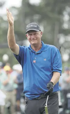  ?? ?? With Sandy Lyle saying farewell to the Masters 12 months ago and no other Scot having qualified, it means there will be no tartan representa­tion at Augusta National this week