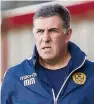  ??  ?? Happy Mark Mcghee