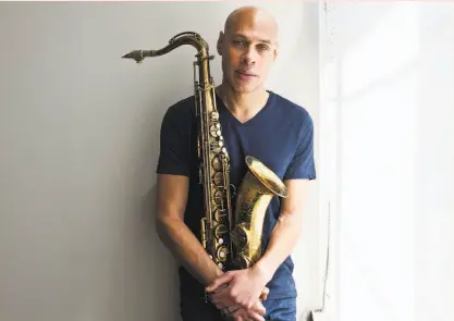  ?? Michael Wilson ?? Joshua Redman is the new artistic director of the S.F. Conservato­ry of Music’s jazz program.