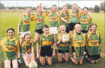  ?? ?? THAT WINNING FEELING - The Castlelyon­s U12 LGFC team all smiles following their first league game.