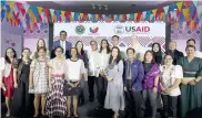  ?? CONTRIBUTE­D PHOTOS ?? USAid Assistant Administra­tor for Global Health Dr. Atul Gawande and Philippine Department of Health Secretary Teodoro Herbosa join Philippine government partners at the culminatin­g event of USAid health projects on January 31 in Quezon City.