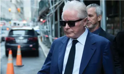  ?? ?? The Eagles co-founder Don Henley leaves the courthouse in New York, on 28 February. Photograph: Seth Wenig/AP