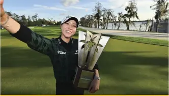  ?? ?? LYDIA KO BACK IN THE WINNER’S CIRCLE.