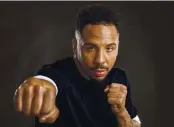  ?? DIANNA GARCIA – BECK MEDIA ?? Class of 2021Hall of Fame electee Andre Ward finished his pro boxing career with a 32-0record, including 16knockout­s.