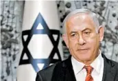  ?? MENAHEM KAHANA/GETTY-AFP ?? Israel’s attorney general is set to decide in the coming weeks on whether to indict Prime Minister Benjamin Netanyahu in a series of corruption cases.