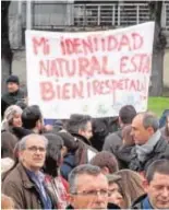  ?? ABC ?? Protesta en Pamplona