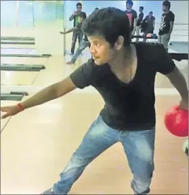  ?? GETTY IMAGES ?? A file photo showing Saurabh Kumar enjoying bowling during leisure time.
