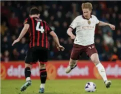  ?? DAVID CLIFF / AP / NTB ?? Manchester City har måttet klare seg uten Kevin De Bruyne i lang tid. Nå ser belgieren ut til å være tilbake for fullt. Foto: