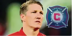  ?? Fotomontag­e: Sven Simon ?? Bastian Schweinste­iger könnte schon am 1. April sein erstes Spiel für Chicago Fire bestreiten.