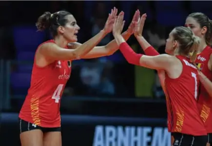  ?? FOTO BELGA ?? Nathalie Lemmens wil met België stunten op het WK: “We weten wat er ons tegen Nederland te wachten staat.”