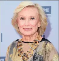  ?? Angela Weiss / AFP via Getty Images ?? In this file photo taken in 2016, actress Cloris Leachman arrives at the 2016 American Film Institute Life Achievemen­t Awards Honoring John Williams, in Hollywood, Calif.