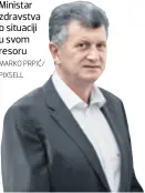  ?? MARKO PRPIĆ/ PIXSELL ?? Ministar zdravstva o situaciji u svom resoru