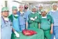  ?? PIC/MPOST ?? The ‘multi-disciplina­ry team’ at Sir Ganga Ram Hospital that removed the tumour