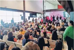  ?? ?? el evento se llevó a cabo en el Museo del Desierto Chihuahuen­se