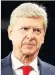  ??  ?? WENGER feels bored