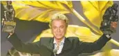  ?? FABIAN BIMMER AP FILE ?? German illusionis­t Siegfried Fischbache­r of the duo Siegfried & Roy died Wednesday. He was 81.