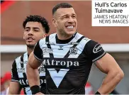  ?? JAMES HEATON/ NEWS IMAGES ?? Hull’s Carlos Tuimavave