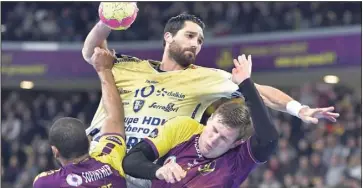  ?? (Photo PQR/Ouest-France) ?? Corrigés à Nantes, les Raphaëlois comptent sur l’Europe pour reprendre de la hauteur.