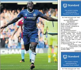  ?? Picture: REUTERS ?? RIGHT MAN: Victor Moses says new Chelsea manager Antonio Conte will get the best out of the players.