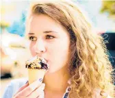  ?? DREAMSTIME ?? Readers have written in to say a cold dessert like ice cream can help halt a migraine attack.