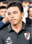  ?? ALEJANDRO PAGNI/AFP ?? Vale-tudo. Gallardo ignorou punição, mas River se safou