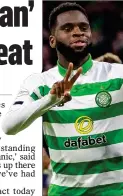  ??  ?? DOUBLE IMPACT: sub Edouard scored twice