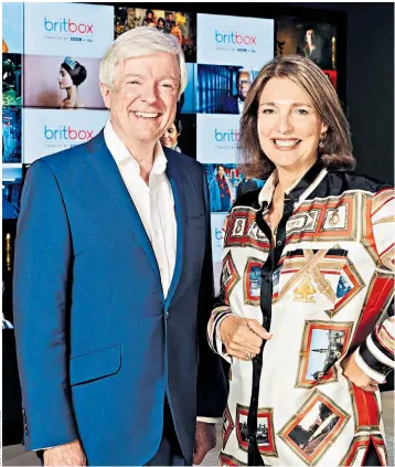  ??  ?? Tony Hall, the BBC’S director general, and Carolyn Mccall, the ITV chief, have set up Britbox to take on the streaming giant Netflix