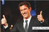  ??  ?? Callum Turner.