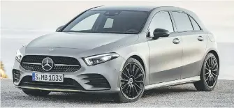  ?? MERCEDES-BENZ ?? Mercedes-Benz and Nissan will not share a small-car platform, although Mercedes is not shying away from small cars, as the forthcomin­g A-Class, above, demonstrat­es.