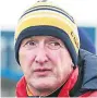  ??  ?? MUST-WIN Joint Antrim boss Dominic Mckinley