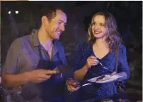  ??  ?? Delpy with Dany Boon in her latest film, Lolo