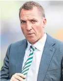  ??  ?? Brendan Rodgers