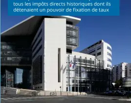  ??  ?? Les départemen­ts se retrouvent privés de tous les impôts directs historique­s dont ils détenaient un pouvoir de fixation de taux