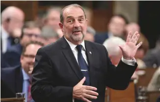  ?? ADRIAN WYLD LA PRESSE CANADIENNE ?? En juin, l’ex-ministre Denis Lebel avait annoncé sa décision de quitter la politique.