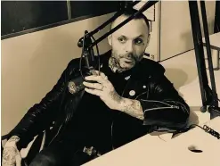  ?? Submitted photo ?? ■ Blue October front man Justin Furstenfel­d will perform Feb. 28 at Arkansas Municipal Auditorium.