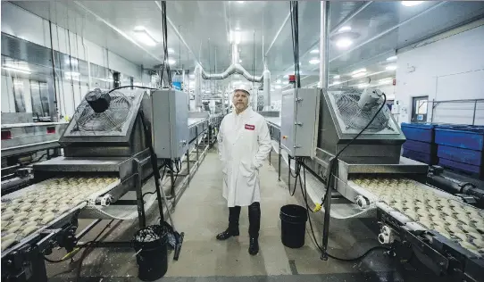  ?? JASON FRANSON ?? Joe Makowecki, CEO of Edmonton-based perogy maker Heritage Foods, hopes Canada will scrap its tight control over the dairy market amid the global shift to free trade.