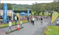  ??  ?? Action from last year’s Sportive